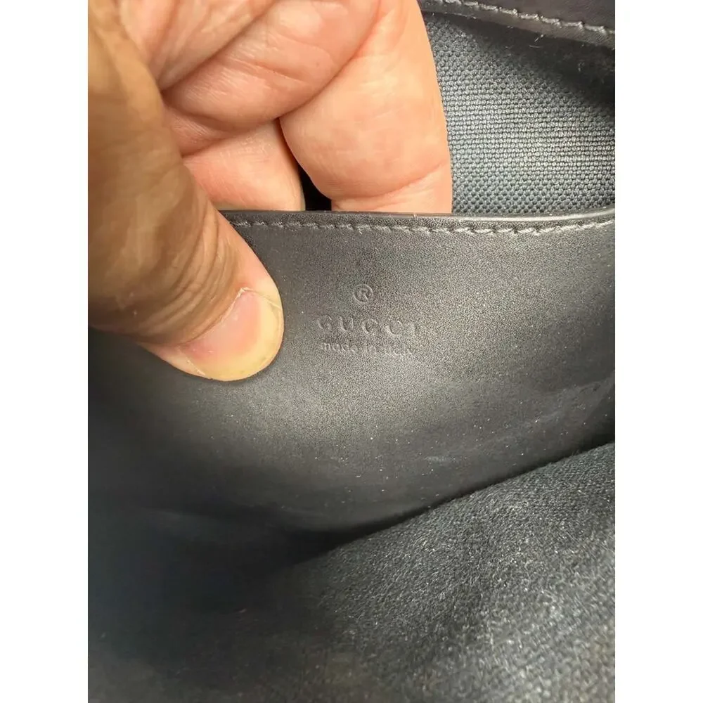 GUCCI Small Messenger Shoulder Bag 523599 GG Supreme Sherry Line SPB-TS 368132